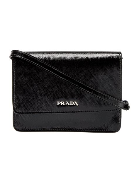 prada saffiano vernice crossbody bag